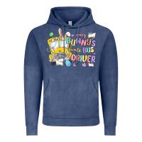 Vintage Denim every bunny's favorite bus driver malia Vintage Hoodie - MaliasSmallBusiness