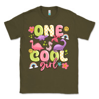 Army Green one cool girl Classic Tee - MaliasSmallBusiness