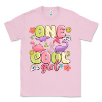 Bubblegum Pink one cool girl Classic Tee - MaliasSmallBusiness