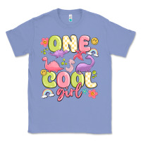 Colony Blue one cool girl Classic Tee - MaliasSmallBusiness
