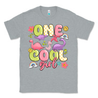 Heather Grey one cool girl Classic Tee - MaliasSmallBusiness