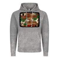 Cloud Rock christmas buffalo plaid cowhide background Vintage Hoodie - Jasminsmagicworld