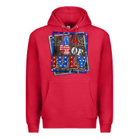 Cardinal 4th of july Premium Hoodie - CowGirlArtShop