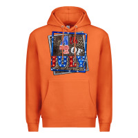 Carrot 4th of july Premium Hoodie - CowGirlArtShop