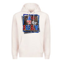 Pale Pink 4th of july Premium Hoodie - CowGirlArtShop