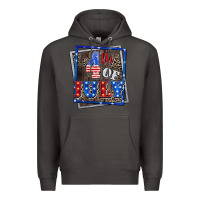 Smoke 4th of july Premium Hoodie - CowGirlArtShop