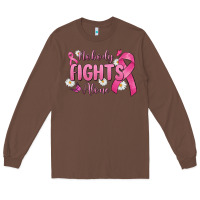Chestnut nobody fights alone Long Sleeve Tee - MaliasSmallBusiness