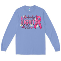 Colony Blue nobody fights alone Long Sleeve Tee - MaliasSmallBusiness