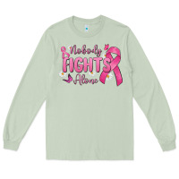 Matcha nobody fights alone Long Sleeve Tee - MaliasSmallBusiness