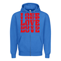 True Royal Love Zipper Hoodie - Bettercallsaul