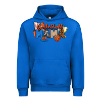 Cobalt basketball mama Urban Hoodie - FaDigitalArtStudio