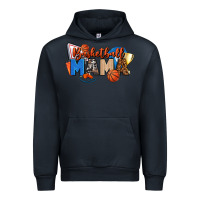Navy basketball mama Urban Hoodie - FaDigitalArtStudio
