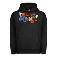 Pigment Black basketball mama Urban Hoodie - FaDigitalArtStudio