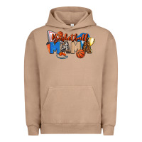 Pigment Burro basketball mama Urban Hoodie - FaDigitalArtStudio