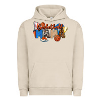 Pigment French Oak basketball mama Urban Hoodie - FaDigitalArtStudio