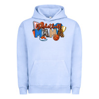 Pigment Grape Ice basketball mama Urban Hoodie - FaDigitalArtStudio