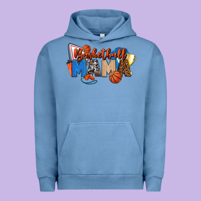 Basketball Mama Urban Hoodie Designed By Fadigitalartstudio