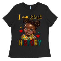 Black i am black history Ladies Tee - HRA Design Shop