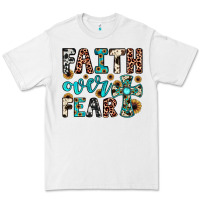 White faith over fear Premium Tee - JahusDesignShop