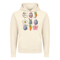 Vintage Artic easter doodles Vintage Hoodie - MaliasSmallBusiness