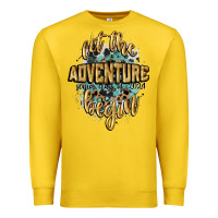 Lemon let the adventure begin 2024 Premium Sweatshirt - CowGirlArtShop