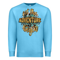 Ocean Blue let the adventure begin 2024 Premium Sweatshirt - CowGirlArtShop