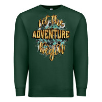 Sports Green let the adventure begin 2024 Premium Sweatshirt - CowGirlArtShop