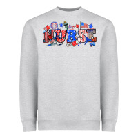 4th Of July Nurse Heavyweight Sweatshirt | Teevron
