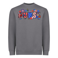 Storm 4th of july nurse Heavyweight Sweatshirt - NancyCooperArtShop
