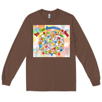 Chestnut im fine everything is fine with lights Long Sleeve Tee - MaliasSmallBusiness