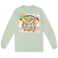 Matcha im fine everything is fine with lights Long Sleeve Tee - MaliasSmallBusiness