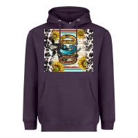 Plum ocd with cow Heavyweight Hoodie - TumblerDesignByShophia