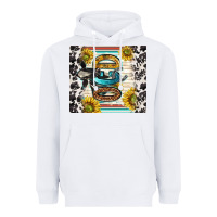 White ocd with cow Heavyweight Hoodie - TumblerDesignByShophia