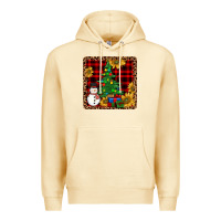 Pina Colada snowman trees coaster Premium Hoodie - JahusDesignShop