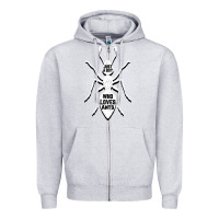 Heather Grey Just A Boy Who Loves Ants Zipper Hoodie - Bettercallsaul