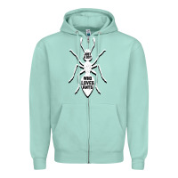 Seafoam Just A Boy Who Loves Ants Zipper Hoodie - Bettercallsaul