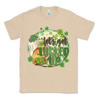 Mushroom let's get lucked up Classic Tee - MaliasSmallBusiness