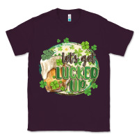 Plum let's get lucked up Classic Tee - MaliasSmallBusiness