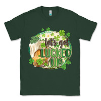 Sports Green let's get lucked up Classic Tee - MaliasSmallBusiness