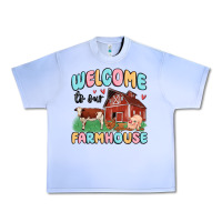 Grape Ice welcome to our farmhouse Urban Heavy Tee - MaliasSmallBusiness