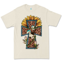 Bone leopard cross  sunflower Premium Tee - JahusDesignShop