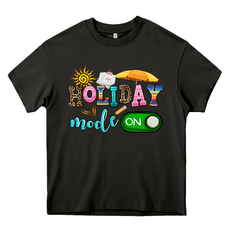 Holiday Mode On Heavy Core Tee by AdoDesignShop | Teevron