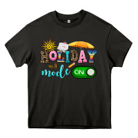 Asphalt holiday mode on Heavy Core Tee - AdoDesignShop