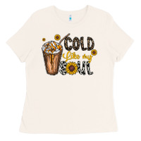 Bone cold like my soul Ladies Tee - CowhideDigitalArt