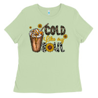 Matcha cold like my soul Ladies Tee - CowhideDigitalArt