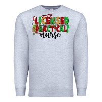 Heather Grey licensed practical nurse Premium Sweatshirt - CowGirlArtShop