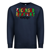 Navy licensed practical nurse Premium Sweatshirt - CowGirlArtShop