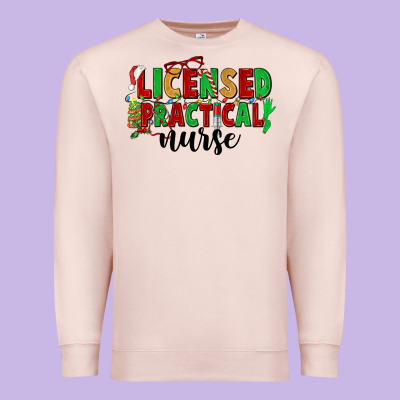 Licensed Practical Nurse Premium Sweatshirt Designed By Cowgirlartshop
