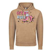 Vintage Coffee let's roll Vintage Hoodie - MaliasSmallBusiness