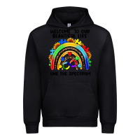 Black Autism rainbow Urban Hoodie - FaDigitalArtStudio